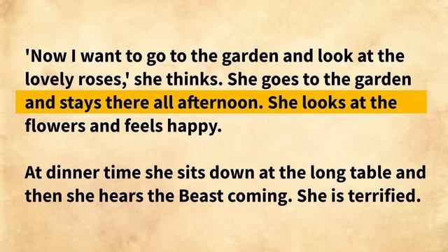 Learn English through Story Level 1 ? | The Beauty and the Beast - english story, with subtitle смотреть онлайн