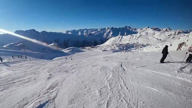 ИШГЛЬ / ISCHGL, Горнолыжный курорт - Спуск 8 смотреть онлайн