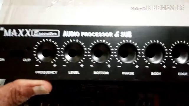 Audio Processor Plus Subwoofer # Review # Unboxing # Box + Kit