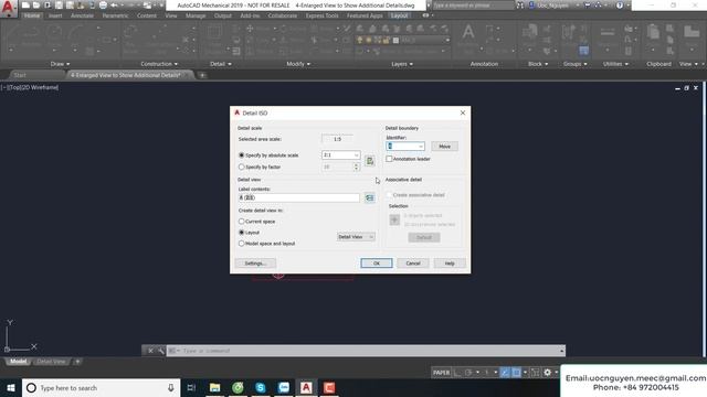 AutoCAD Mechanical 2019 - View Detail смотреть онлайн