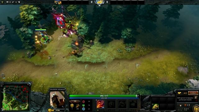 Как правильно делать отвод крипов в Доте 2 смотреть онлайн