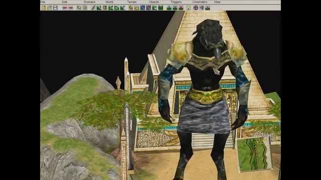 Age of Mythology The Titans Epic Textures for Gaia, Cerberus and Egipcian Titan PREVIEW смотреть онлайн