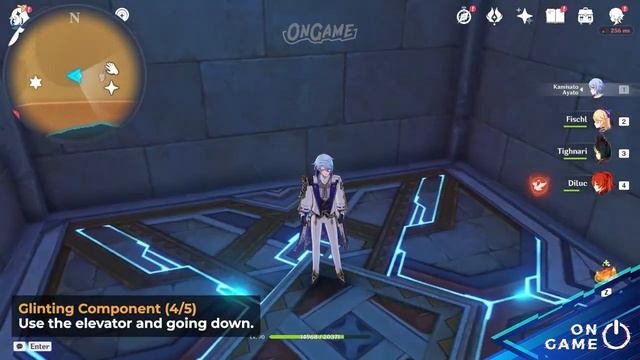 ALL 5 Glinting Component Location | get Achivement "The End of The Corridor" | Genshin Impact смотреть онлайн