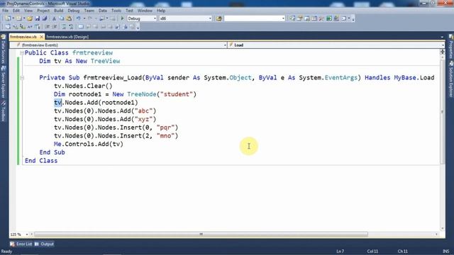 VB.NET Tutorials - Add Treeview Control Dynamically at Runtime | Example | English - Part 2 смотреть онлайн
