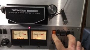 Катушечный магнитофон Pioneer 1011