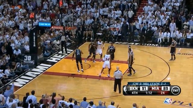 Nets vs Heat: Game 5 Highlights - Ray Allen Buries Garnett and Pierce смотреть онлайн