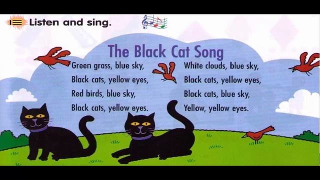 The Black Cat Song - IE English Kids смотреть онлайн