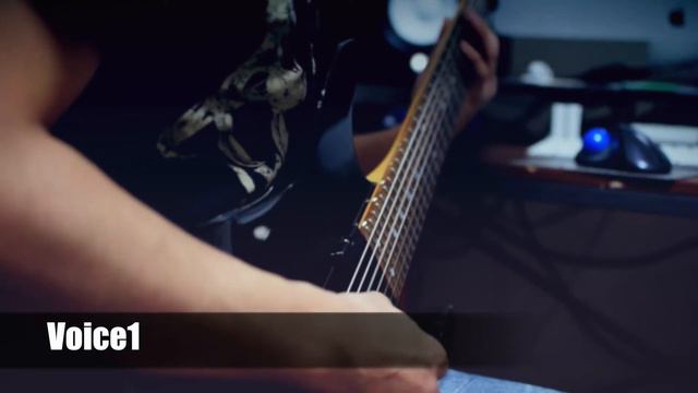 Fishman fluence modern 7-string pickup (Voice1/Voice2 Comparison ) смотреть онлайн
