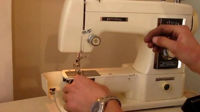 Privileg Nutzstich Voll Zick-Zack 480 Nähmaschine Sewing machine Швейная машина test смотреть онлайн