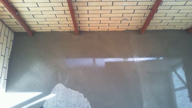 Заливка пола на балконе, попытка трансляции№2))) смотреть онлайн