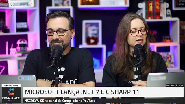 Microsoft lança .NET 7 e C Sharp 11 [Cortes do Compilado] смотреть онлайн