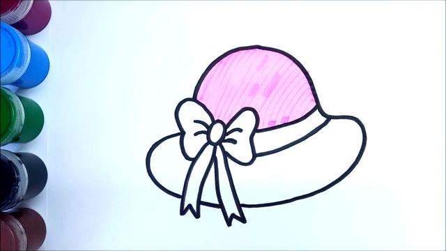 Сурет салу телпек | How to draw a hat | Как нарисовать шляпу смотреть онлайн