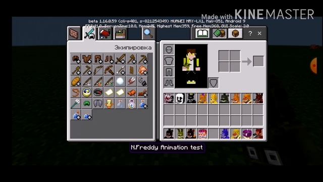 Fnaf 4 addon review in minecraft pe by dany Fox смотреть онлайн
