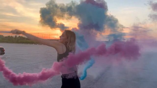 Дым МАЛЬЧИК ИЛИ ДЕВОЧКА для Gender Party - 60 секунд смотреть онлайн