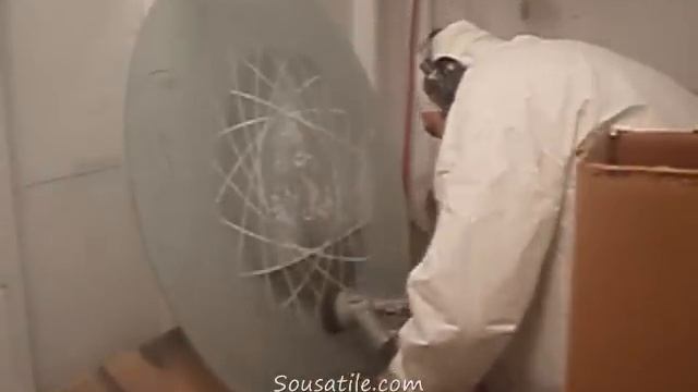 etching glass table- www.sousatile.com смотреть онлайн