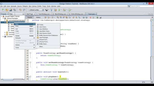 How to implement Strategy Design Pattern in Java ? смотреть онлайн