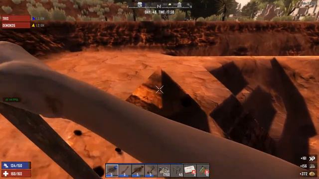 150. 7 Days to Die. День 48. Песок для цемента [20181213] смотреть онлайн