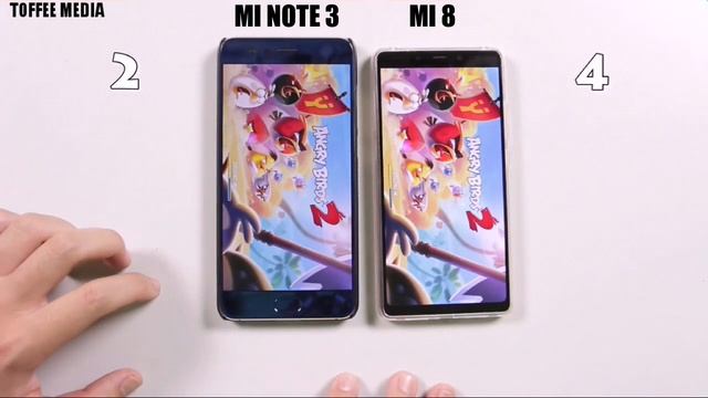 SPEED TEST OF XIAOMI MI 8 SE VS MI NOTE 3 | TOFFEE MEDIA | MI NOTE 3 VS MI 8 | смотреть онлайн
