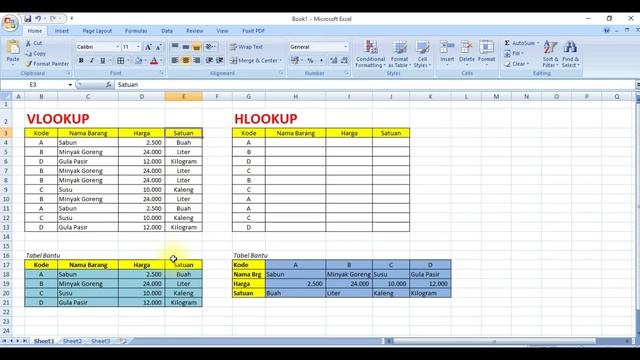 Mudah Belajar Vlookup dan Hlookup смотреть онлайн
