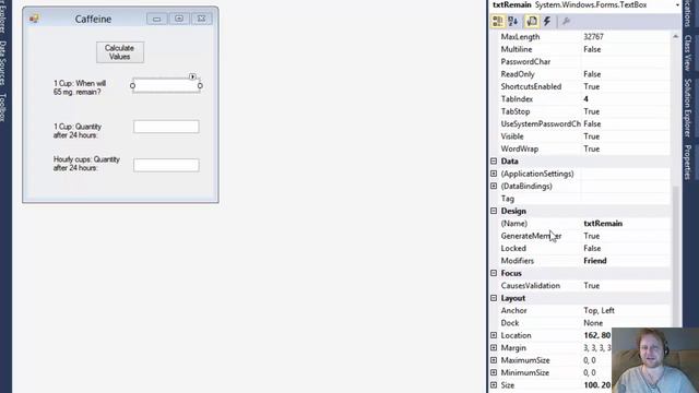 6-pp1 VB.net Caffeine Absorption (Do Until Loops, For Loops) смотреть онлайн