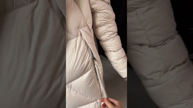 Обзор пухового пальто Sara C натуральным мехом лисицы и гусиным пухом