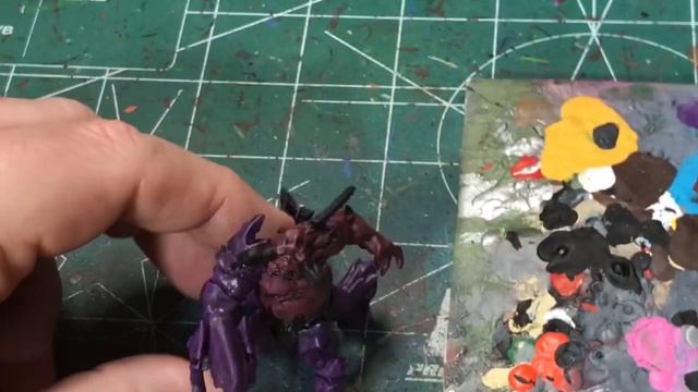 Painting Abyssal Despoiler from Mantic Games смотреть онлайн
