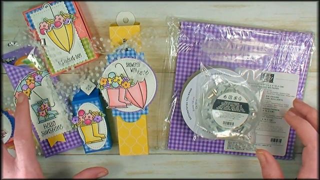 Stampin' Up! Under My Umbrella Class with Kitchen Table Stamper Online Classroom Introduction Video смотреть онлайн