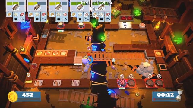 Brogen keeps falling!! ( Overcooked 2 w/Brogengames ) смотреть онлайн