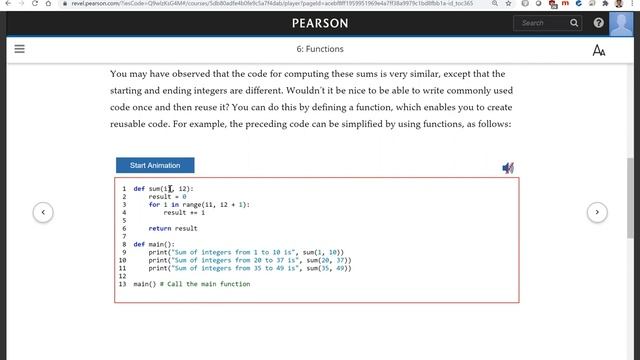 Daniel Liang Python Section 6.1 смотреть онлайн