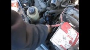 замена корпуса термостата Рено логан