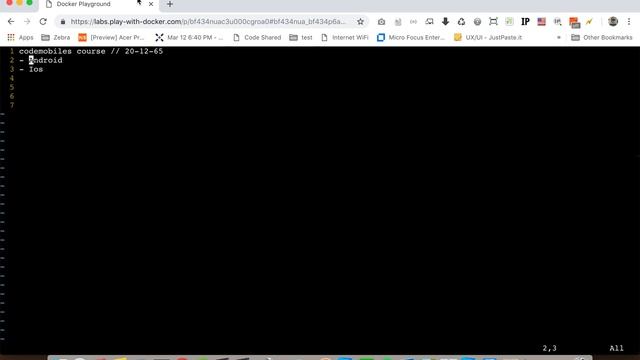 Docker + Vim : Search смотреть онлайн