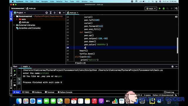 python turtle projects смотреть онлайн