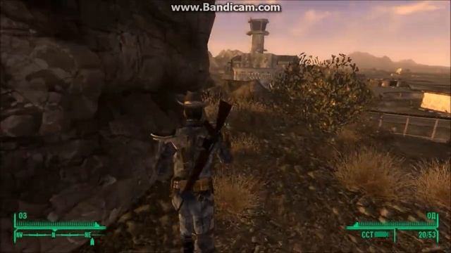 Fallout New Vegas : Как безопасно добраться до Авиабазы Неллис. смотреть онлайн