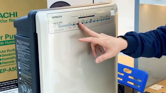Máy lọc không khí HITACHI EP- A5000. Nhập chính hãng Nhật Bản смотреть онлайн