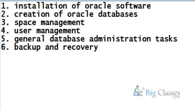 Oracle 11g DBA Online Tutorials For Beginners Part 1 - BigClasses смотреть онлайн