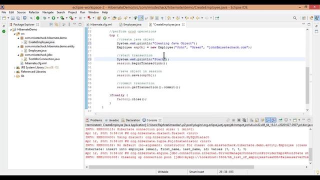 CRUD Operation - 1 | Java Hibernate tutorial | Beginner Course | Basics of Hibernate | ORM Framewor смотреть онлайн