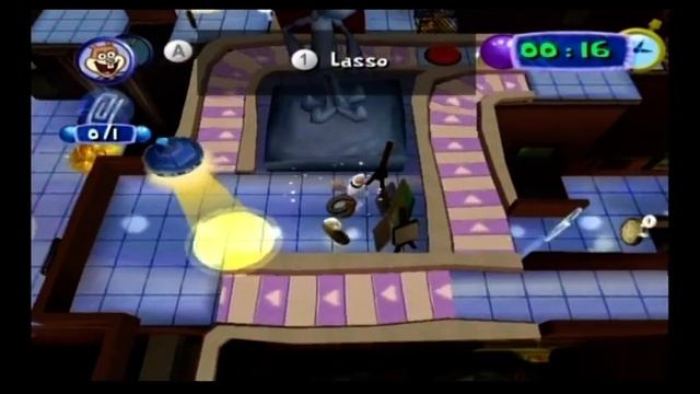 SpongeBob's Atlantis SquarePantis (Wii) Part 10 Hide And Sneak! (Gold Medal) смотреть онлайн