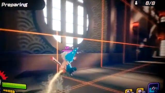 Let's Play Ninjala Part 11: Space Ninja Dancer Boss Fight And Error Connection From Online Lobby