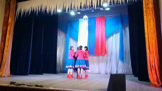 Танцевальный коллектив "Акварель" композиция "Девичий лирический" смотреть онлайн