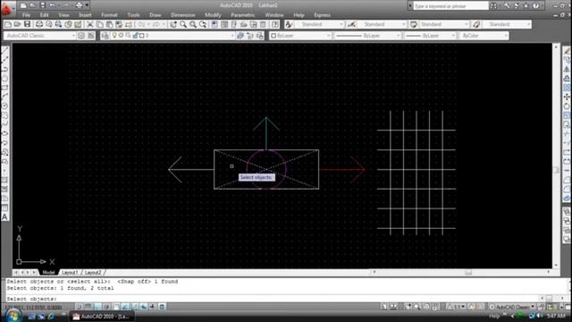 TRIM /TOOLS MODIFY/PERINTAH DASAR AUTOCAD смотреть онлайн