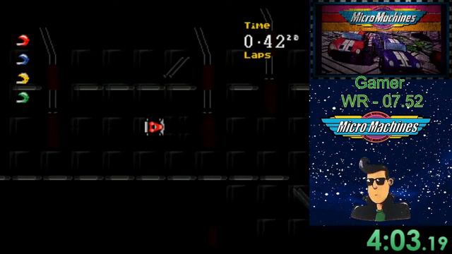 Micro Machines - Turbo Tournament '96 (SMD). Режим игры - Challenge - PAL - 7:59.Играет Gamer... смотреть онлайн