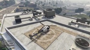 Как найти полицейский  вертолёт в Grand Theft Auto V