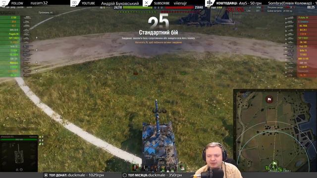 [#UA][#Ukr] World of Tanks - Легкий початок робочого тижня [Українською][#WOT] смотреть онлайн