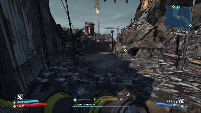 Borderlands REMASTERED WALKTHROUGH - PART 19 Clearing Crazy Earl's Scrap Yard смотреть онлайн