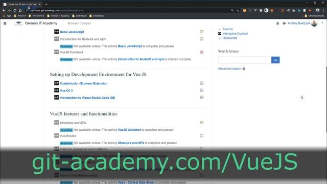 Frontend Development with VueJS 2 - Course смотреть онлайн