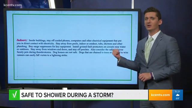 Is It Safe To Shower During A Storm? |VERIFY