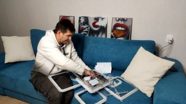 Стильный светильник Lusster GL-8001/4+2 CR от магазина SmartLamp. Обзор, сборка, подключение, тест