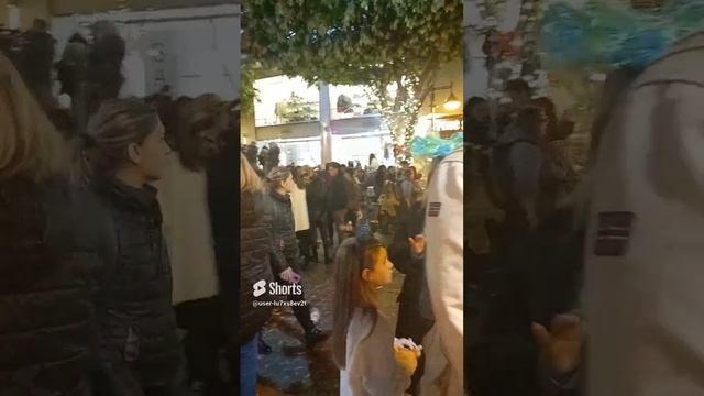 Кипр, Лимасол, люди на карновале