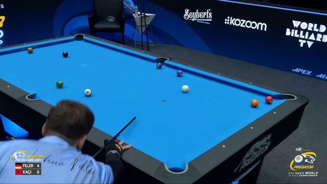 SEMI FINAL ▸ J. Filler vs E. KaÇi ▸ Predator WPA Men's World 10-Ball Championship 2023 смотреть онлайн