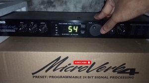 EFEK ALESIS MICROVERB 4 || EFFECT VOCAL NYESS MANTAP || MADE IN MALAYSIA